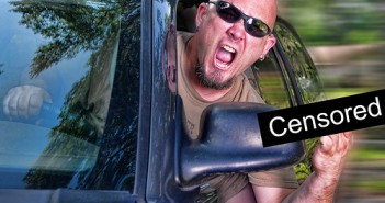 Preventing Traffic Jams: It’s Up to Us! Road rage driver