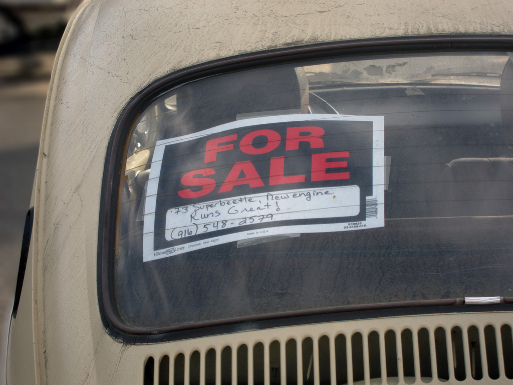 sell used vehicle