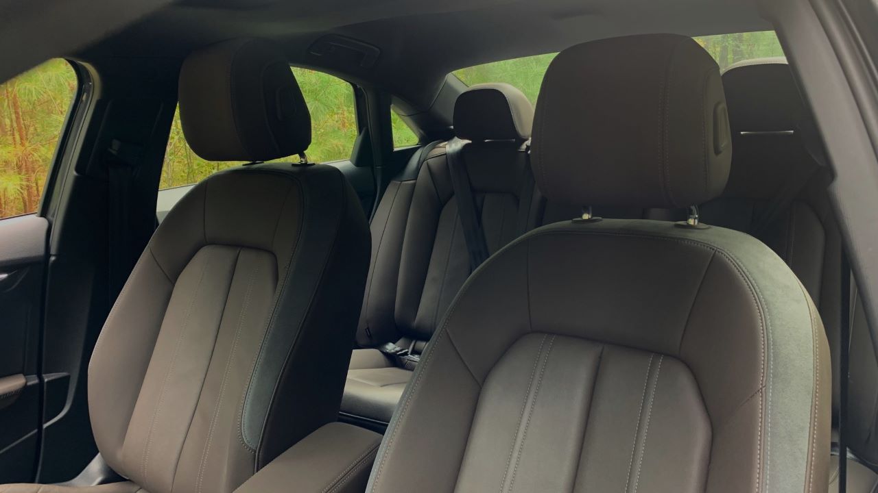 2022 Audi A3 Sedan front seats