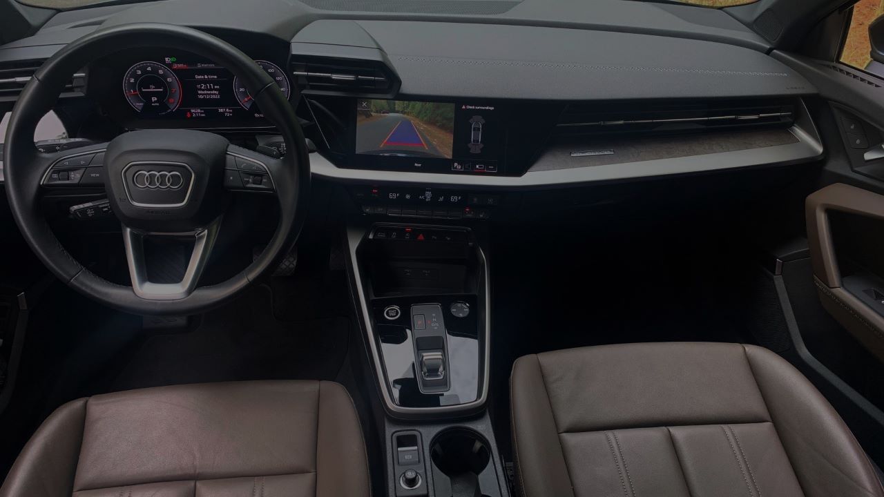 2022 Audi A3 Sedan dashboard
