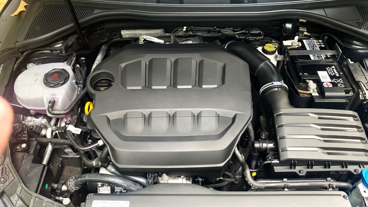 2022 Audi A3 Sedan engine