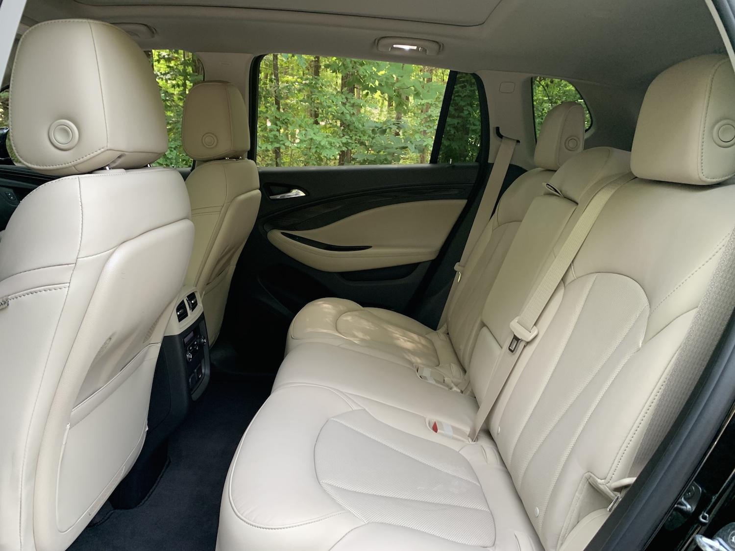 2019 Buick Envision rear seats