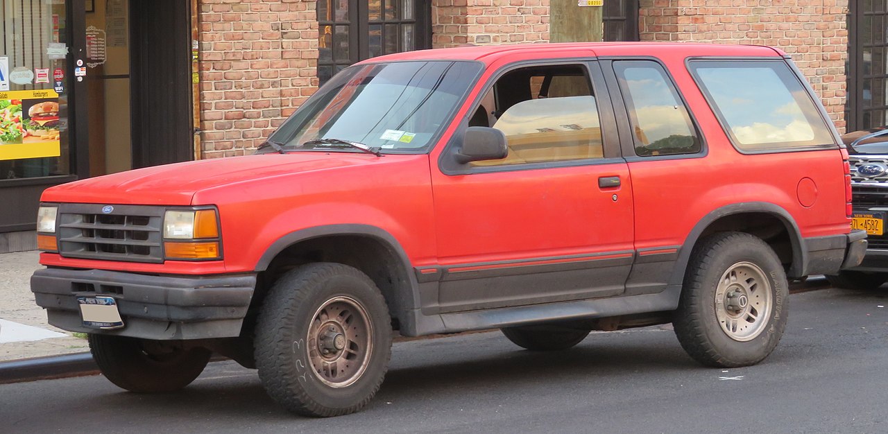 The first-generation Ford Explorer