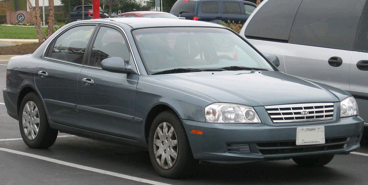 The first-generation Kia Optima