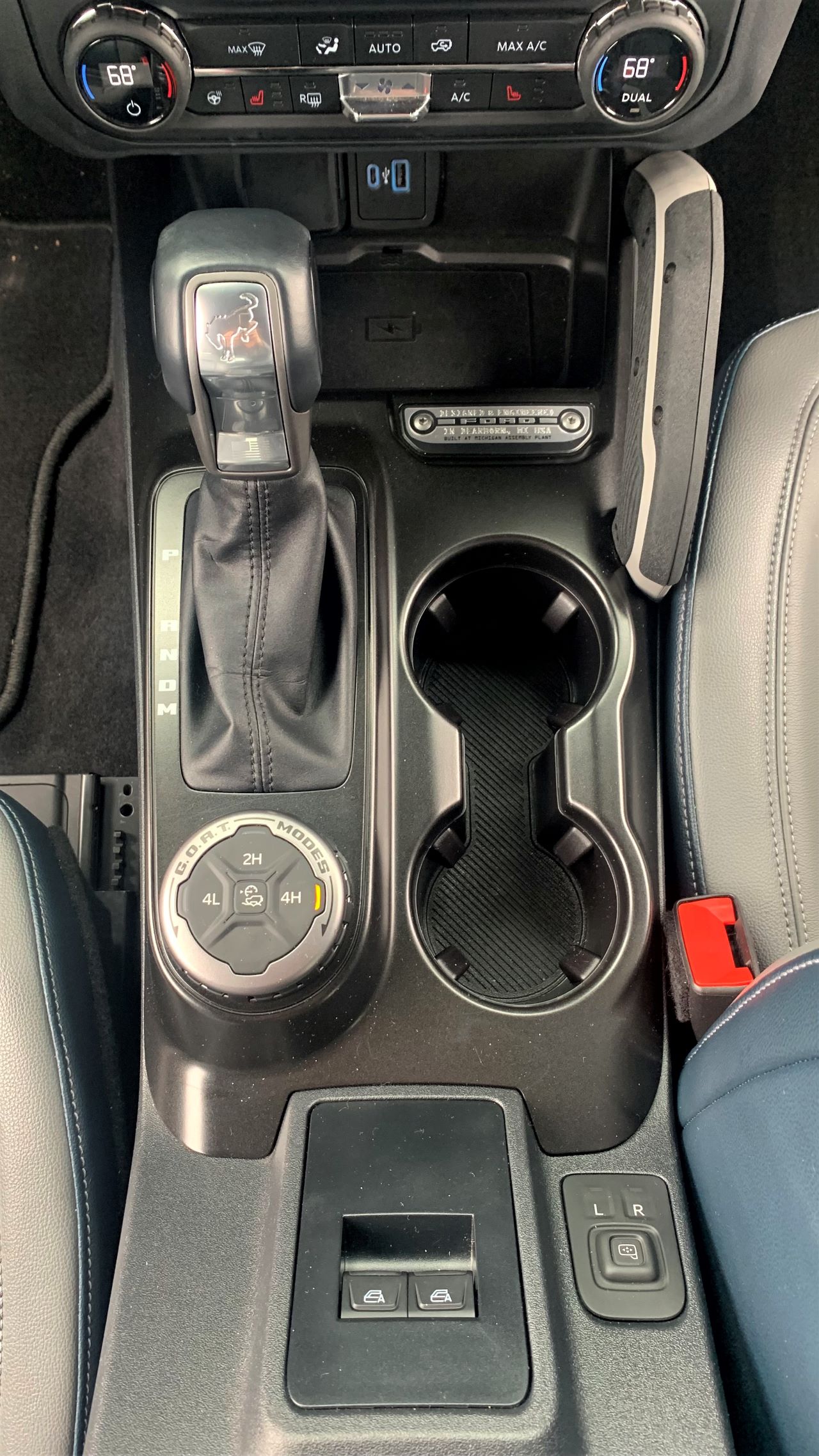 2022 Ford Bronco Shifter
