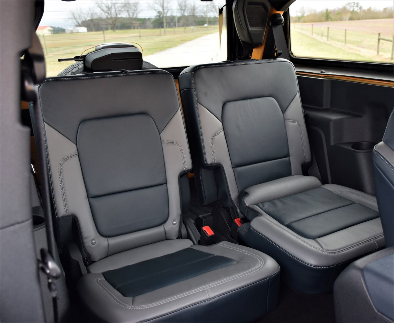 Ford Bronco rear seats