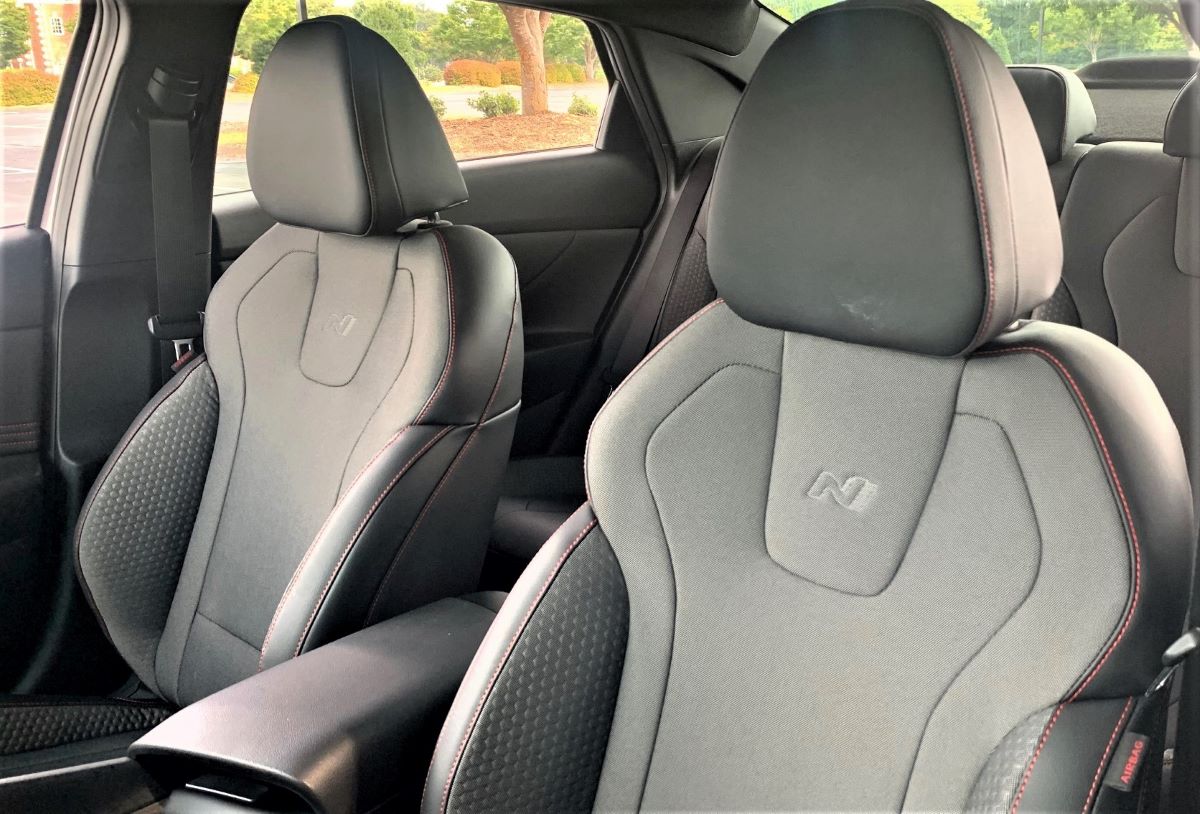 2021 Hyundai Elantra N Line Front Seats