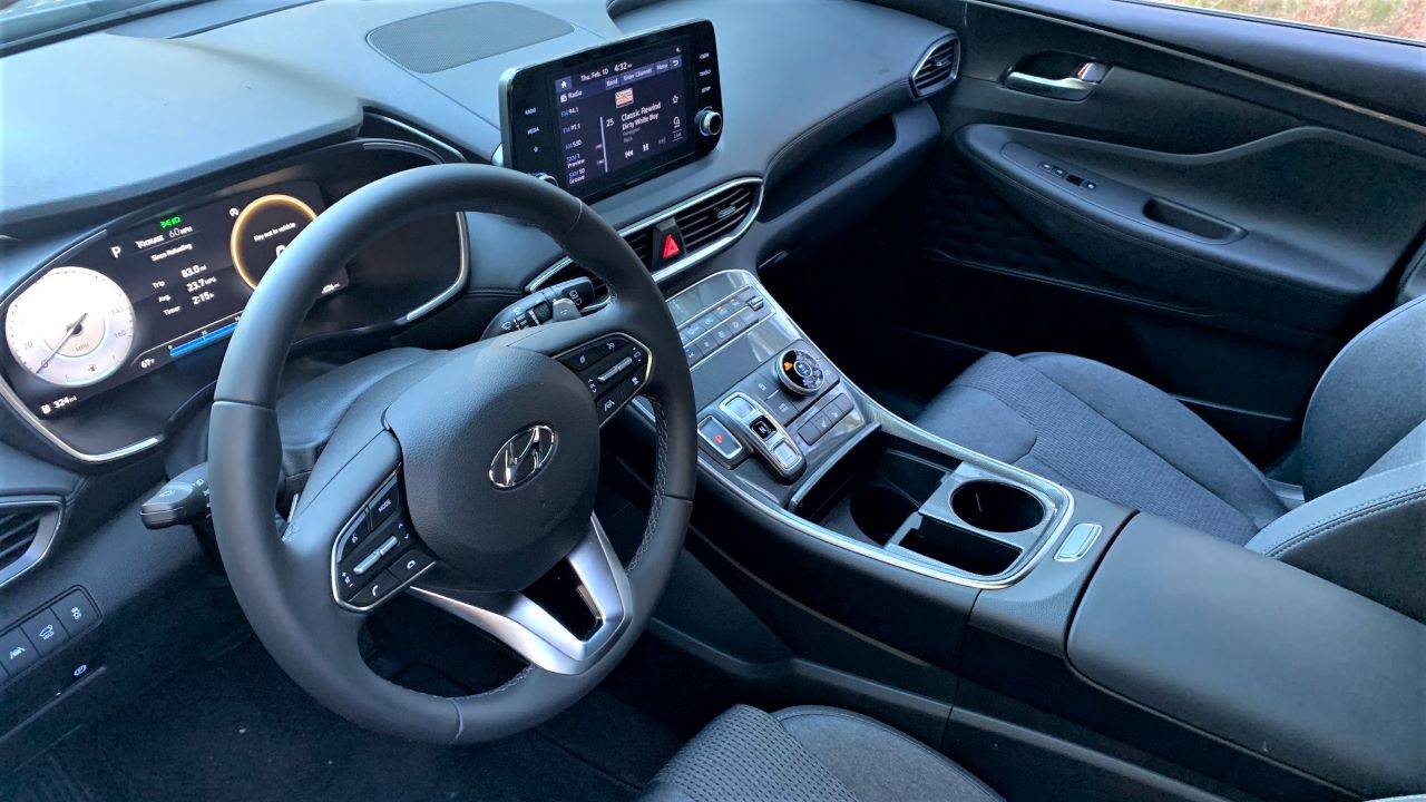 2022 Hyundai Santa Fe XRT dashboard