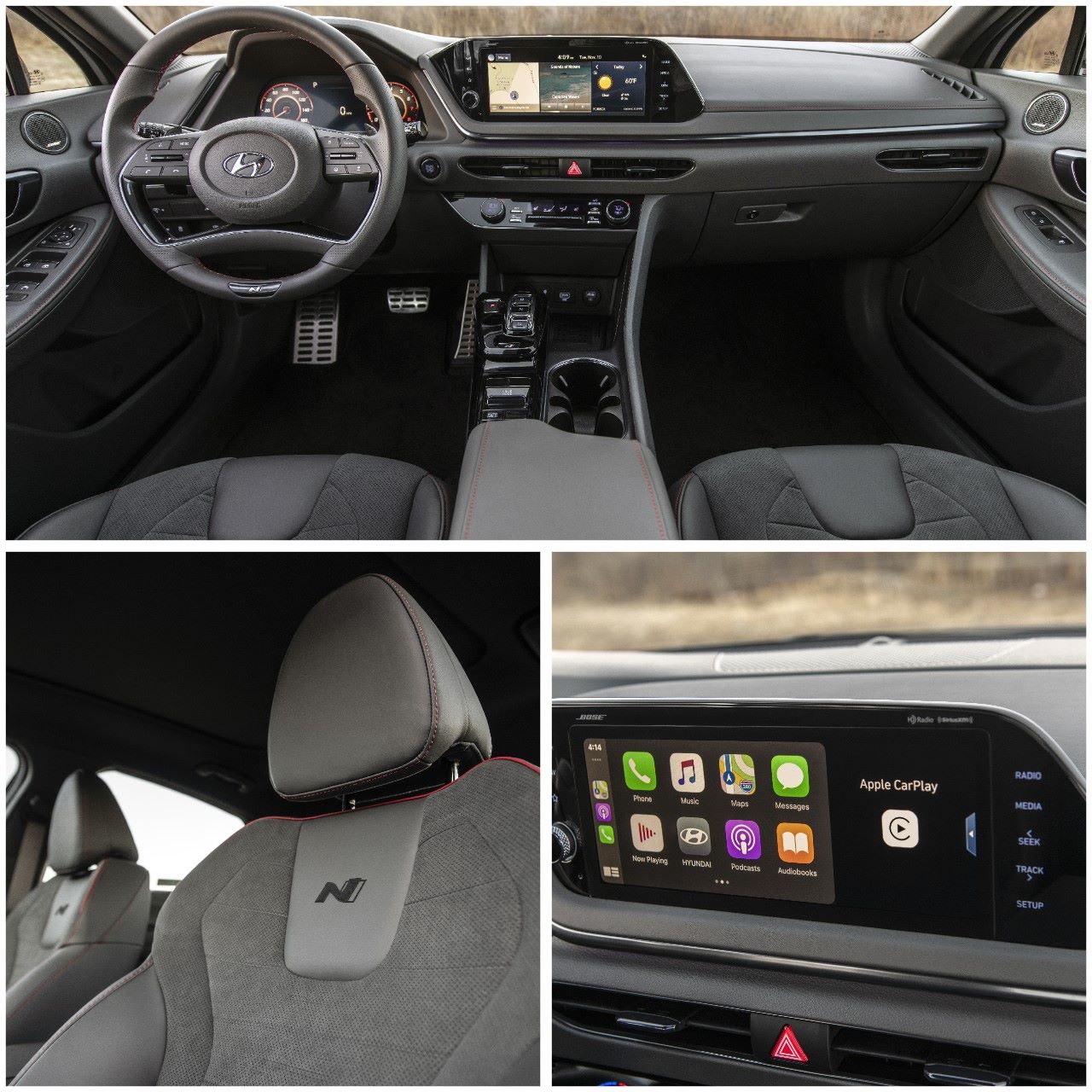 2022 Hyundai Sonata N-Line interior