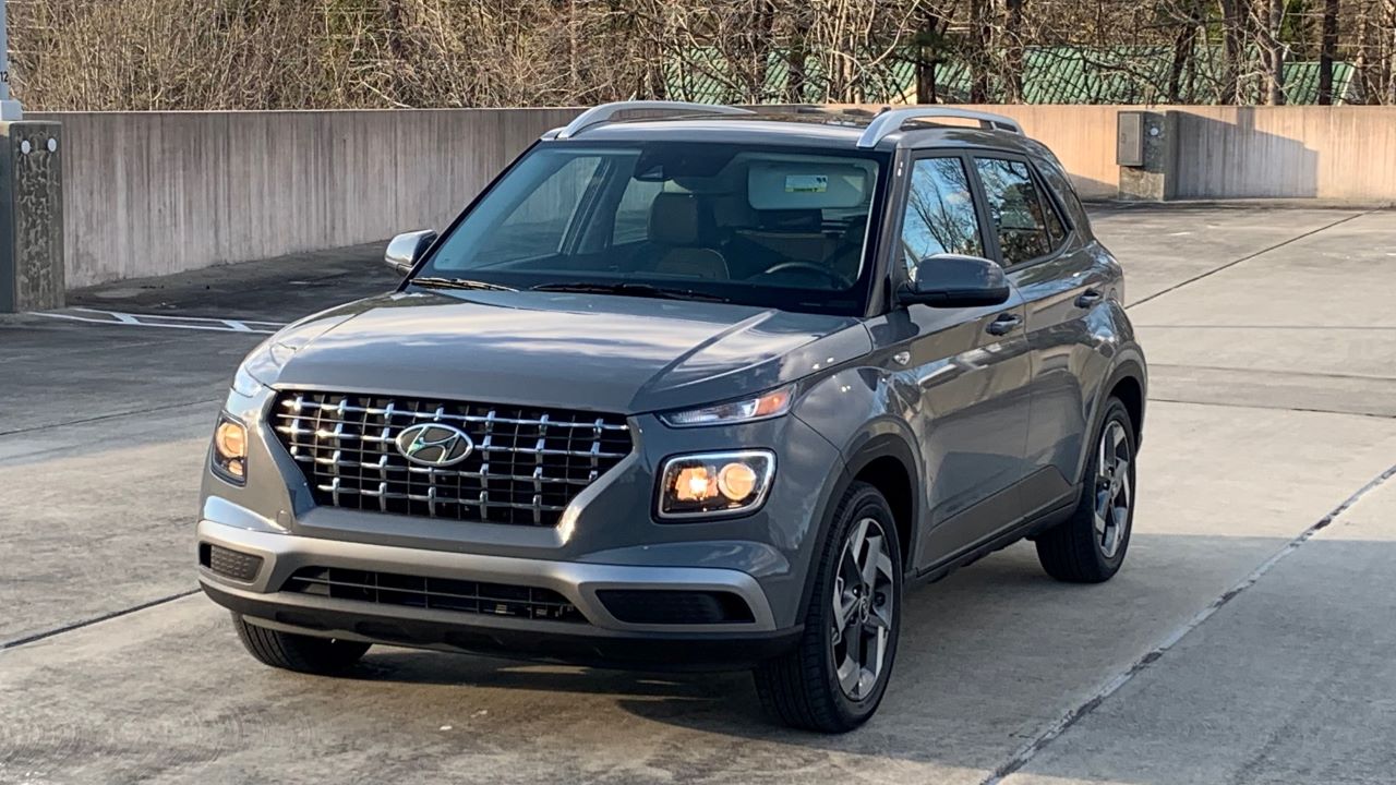 2022 Hyundai Venue front fascia