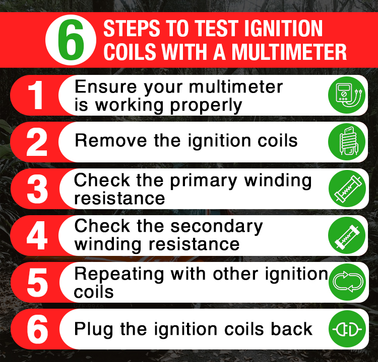 6 Steps to Test Ignition Colis With a Multimeter