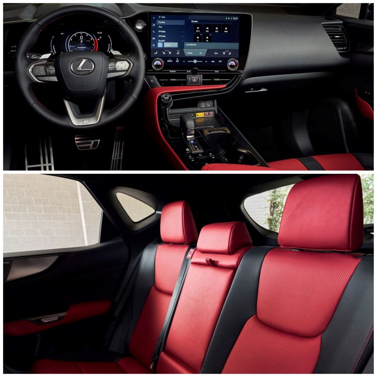 2022 Lexus NX Hybrid interior