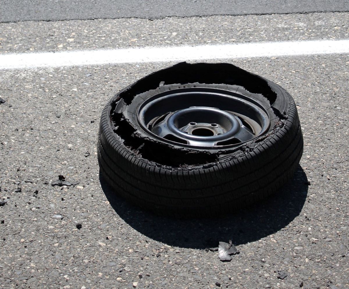 tire blowout