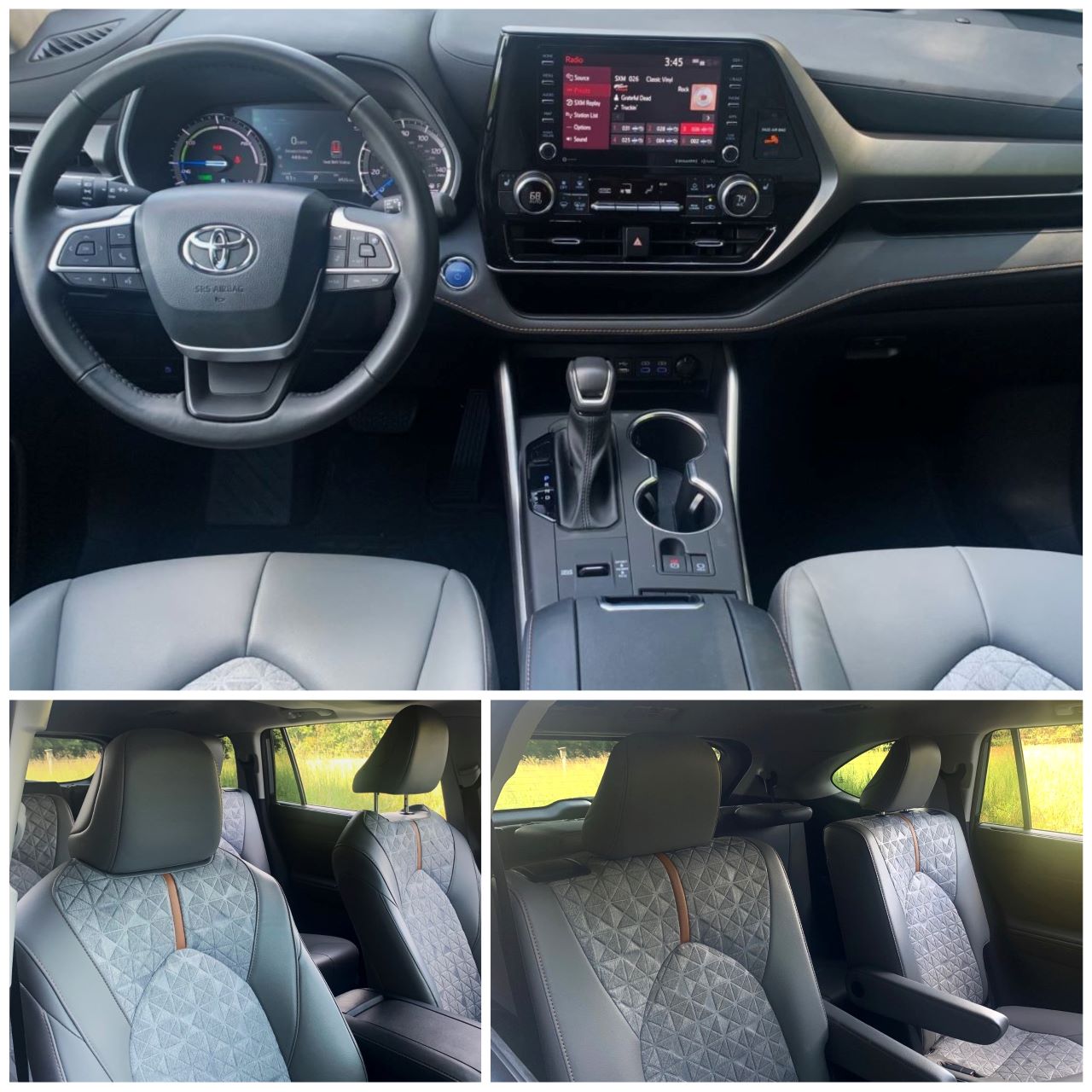 2022 Toyota Highlander Hybrid interior