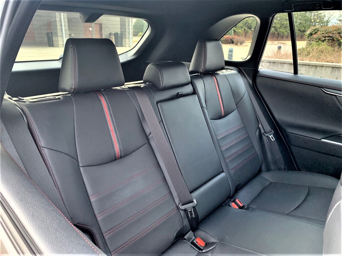Toyota RAV4 Prime rear seats