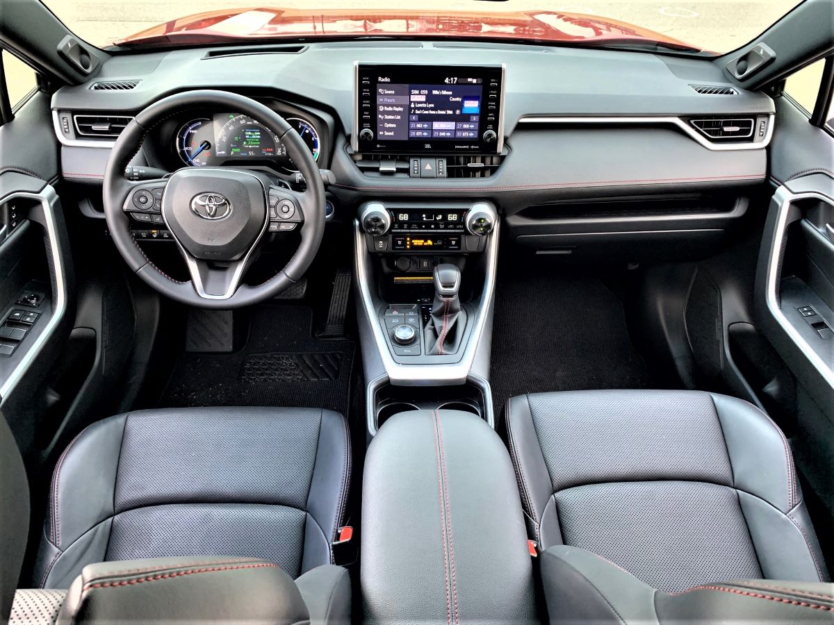 Toyota RAV4 Prime dashboard