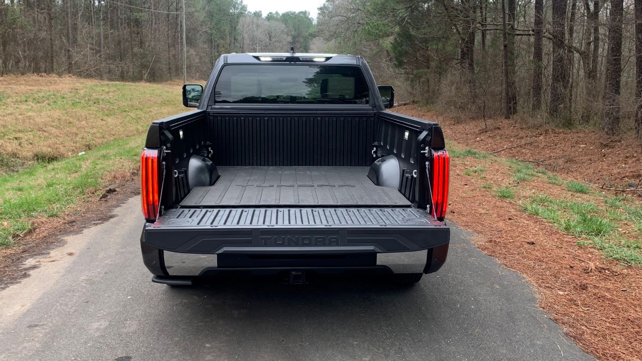 2022 Toyota Tundra 1794 Edition tailgate down