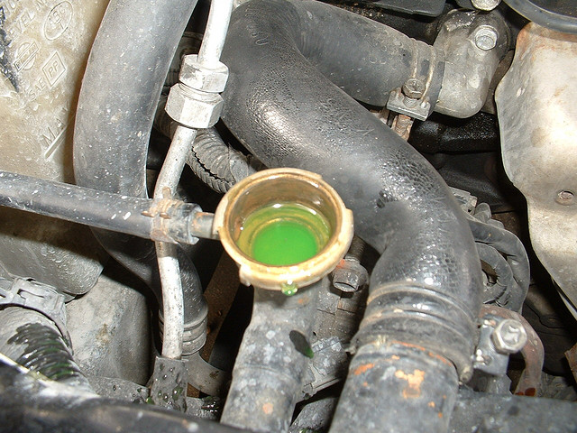 open radiator cap